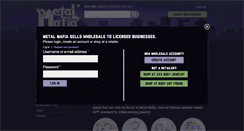 Desktop Screenshot of metalmafia.com